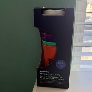 NWT Starbucks hot Halloween reusable cups